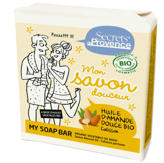 Mon Savon douceur certifié Bio Huile d’Amande douce 100g