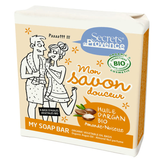 Mon Savon douceur certifié Bio à Huile d'argan 100g