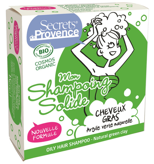 Shampoing solide cheveux Gras 85g