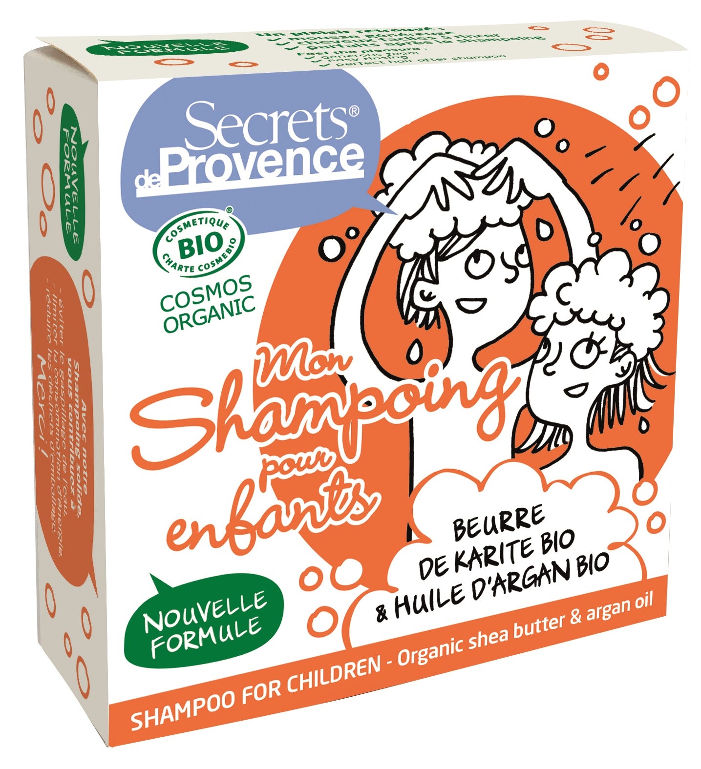 Secrets de Provence Solid shampoo for children 85g