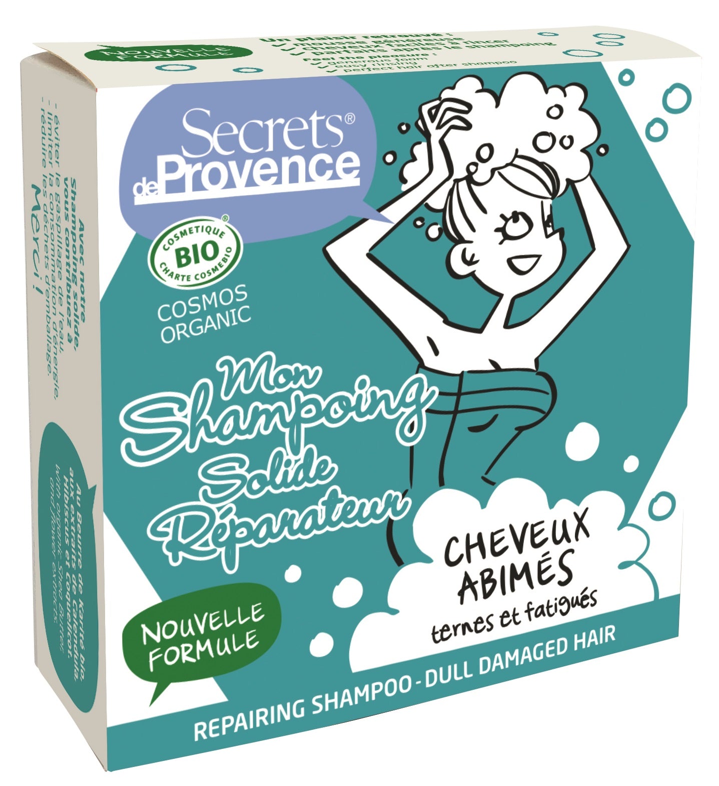 Shampoing solide cheveux fatigués 85g