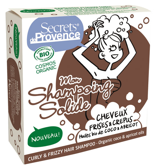 Shampoing solide cheveux frisés ou crépus 85g